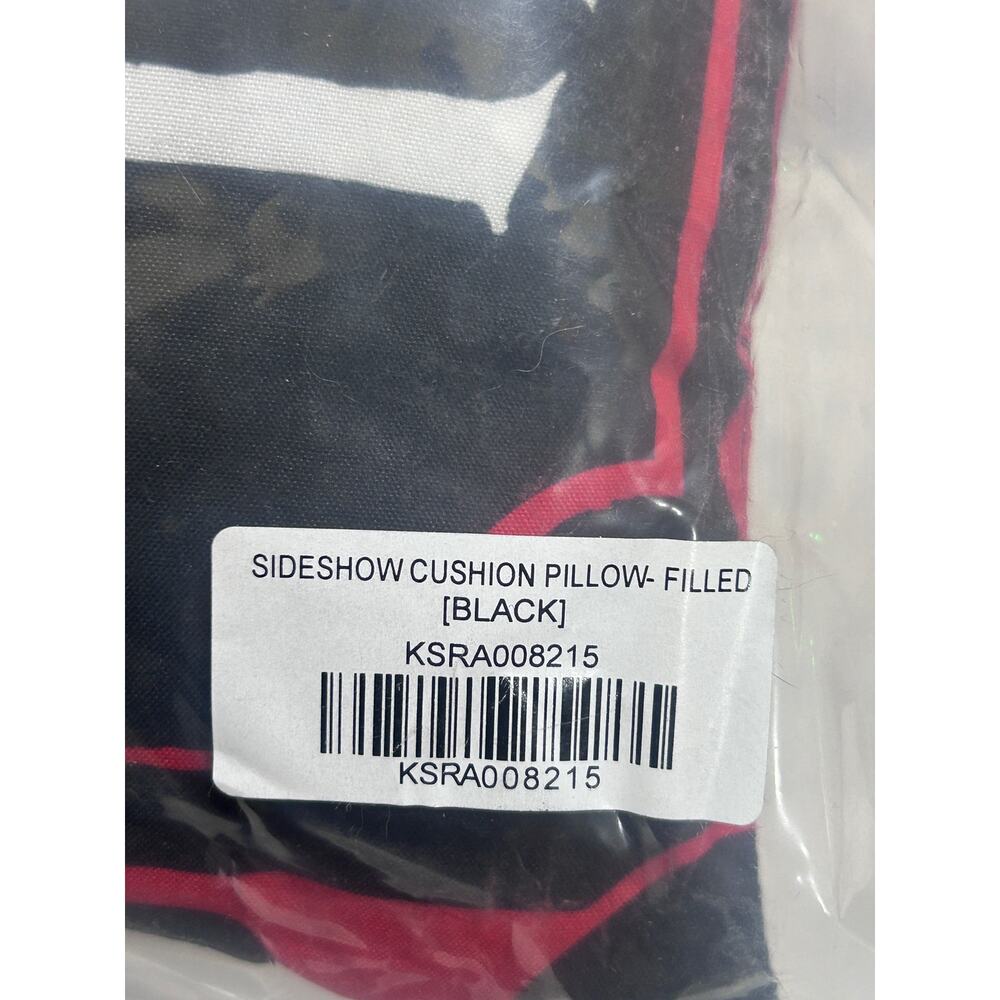 Killstar SIDESHOW Cushion Statement Pillow Carnival du Noir Admit No One Blk NWT - Picture 5 of 6